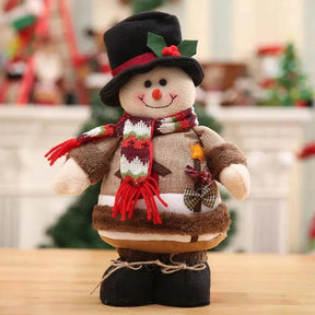 Decoração De Natal Boneco Papai Noel e Elfos - ForhouseS