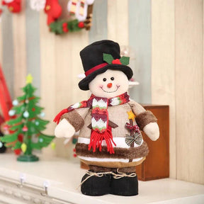 Decoração De Natal Boneco Papai Noel e Elfos - ForhouseS