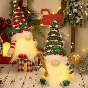 Decoração De Natal Elfos Luminosos Enfeites Natalinos - ForhouseS