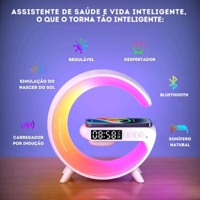 Luminária De Mesa Inteligente Smart G-Speaker Multifuncional - ForhouseS