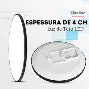 Luminária de Teto Plafon Led Sobrepor Redondo Moderno - ForhouseS