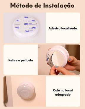 Luminária Externa de Parede com Sensor de Presença - ForhouseS