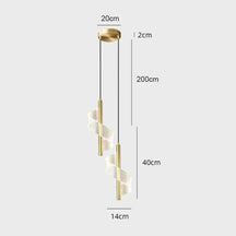 Luminária Pendente luminação interior Led Nordico - ForhouseS