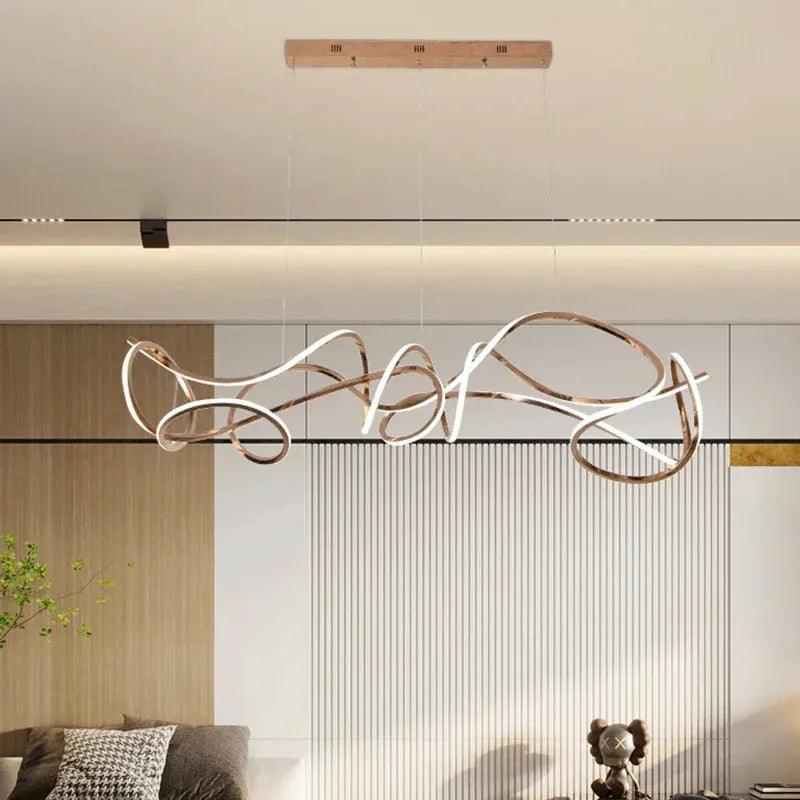 Lustre Moderno Pendente Para Sala De Jantar - ForhouseS