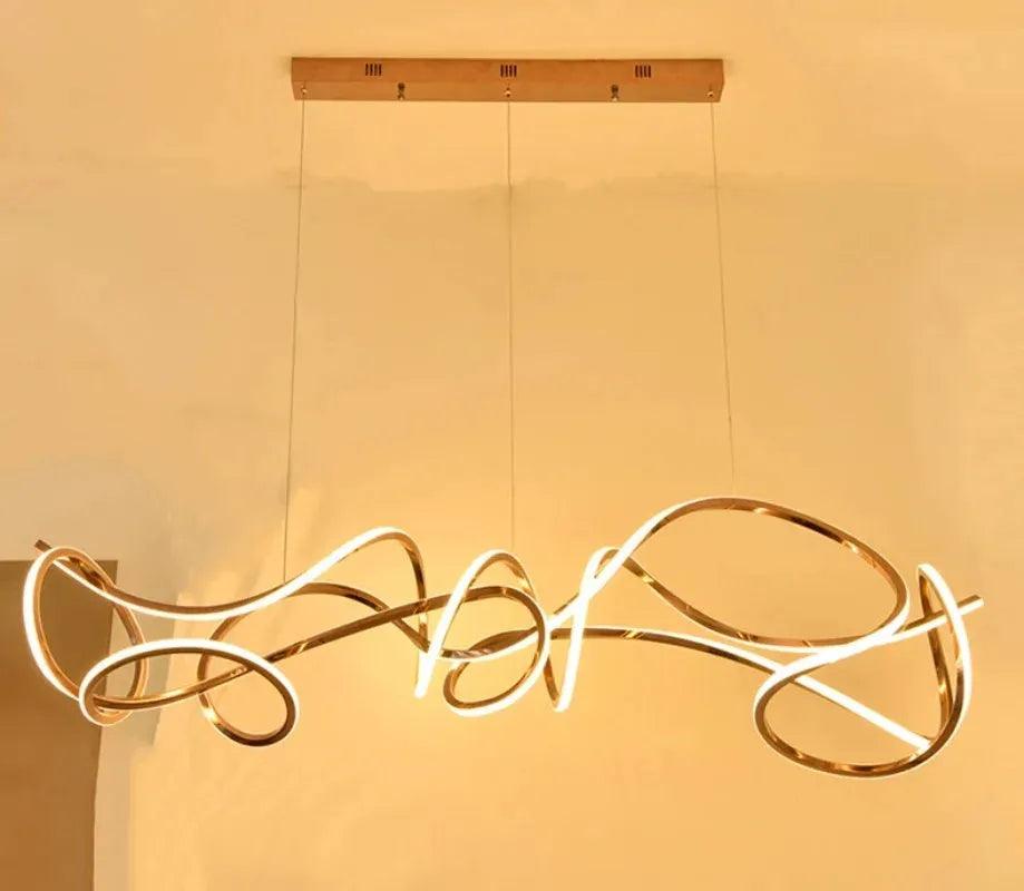 Lustre Moderno Pendente Para Sala De Jantar - ForhouseS