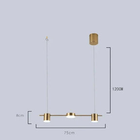 Lustre Para Sala de Jantar Moderno Montreal - ForhouseS