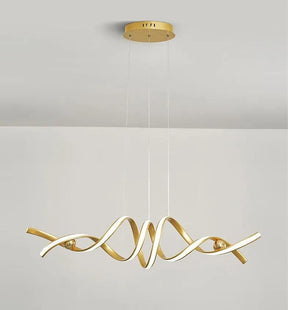 Lustre Pendente de Linear Ondas Minimalista - ForhouseS