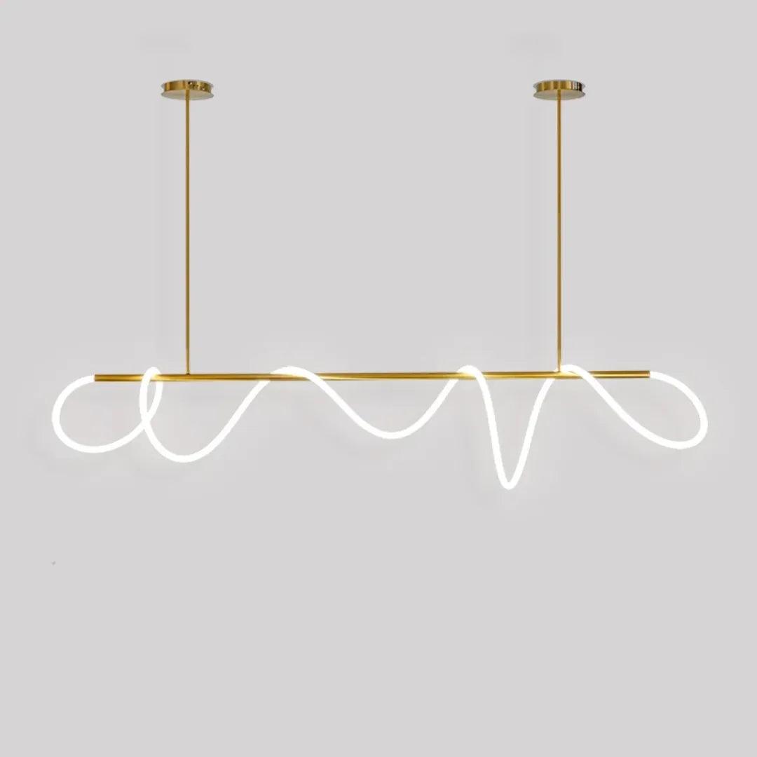 Lustre Pendente Led Moderno Para Sala - ForhouseS