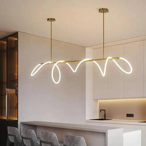 Lustre Pendente Led Moderno Para Sala - ForhouseS