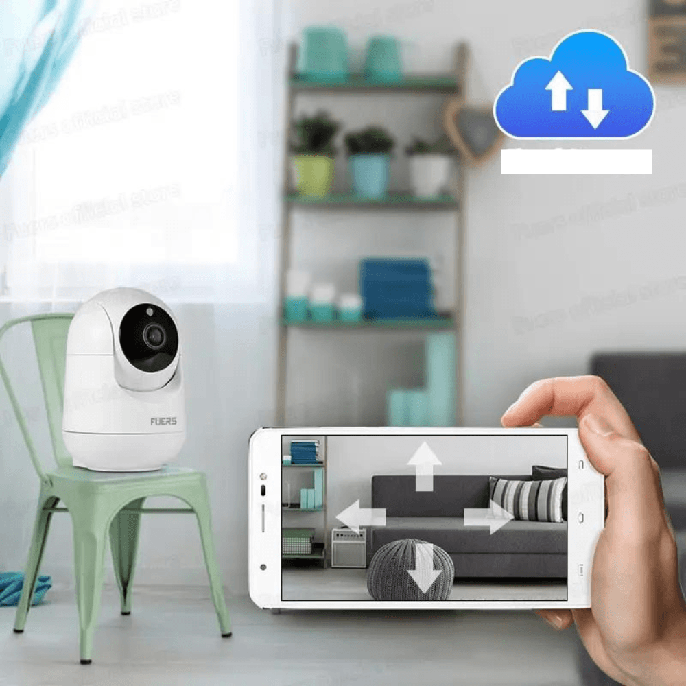 Mini Câmera Inteligente Automática WiFi - ForhouseS