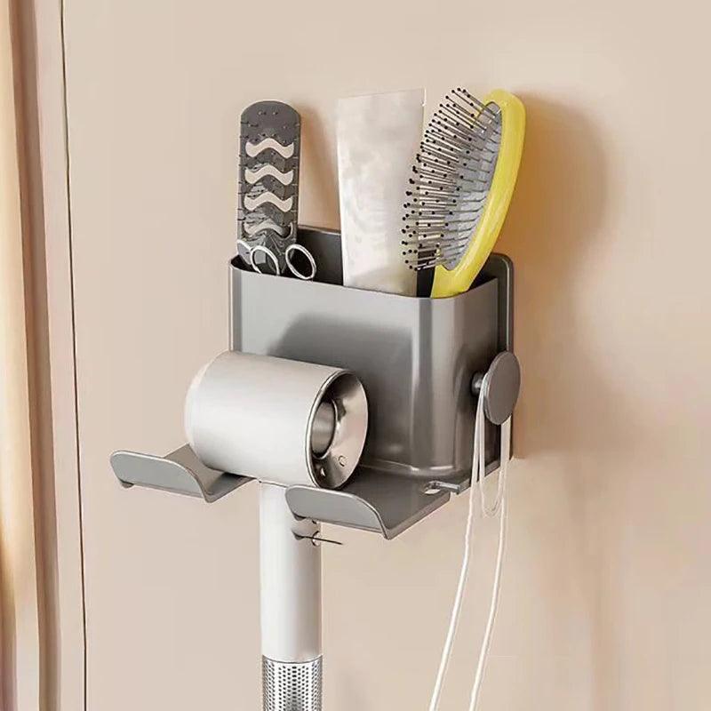 Suporte para Secador de Cabelo e Organizador - ForhouseS