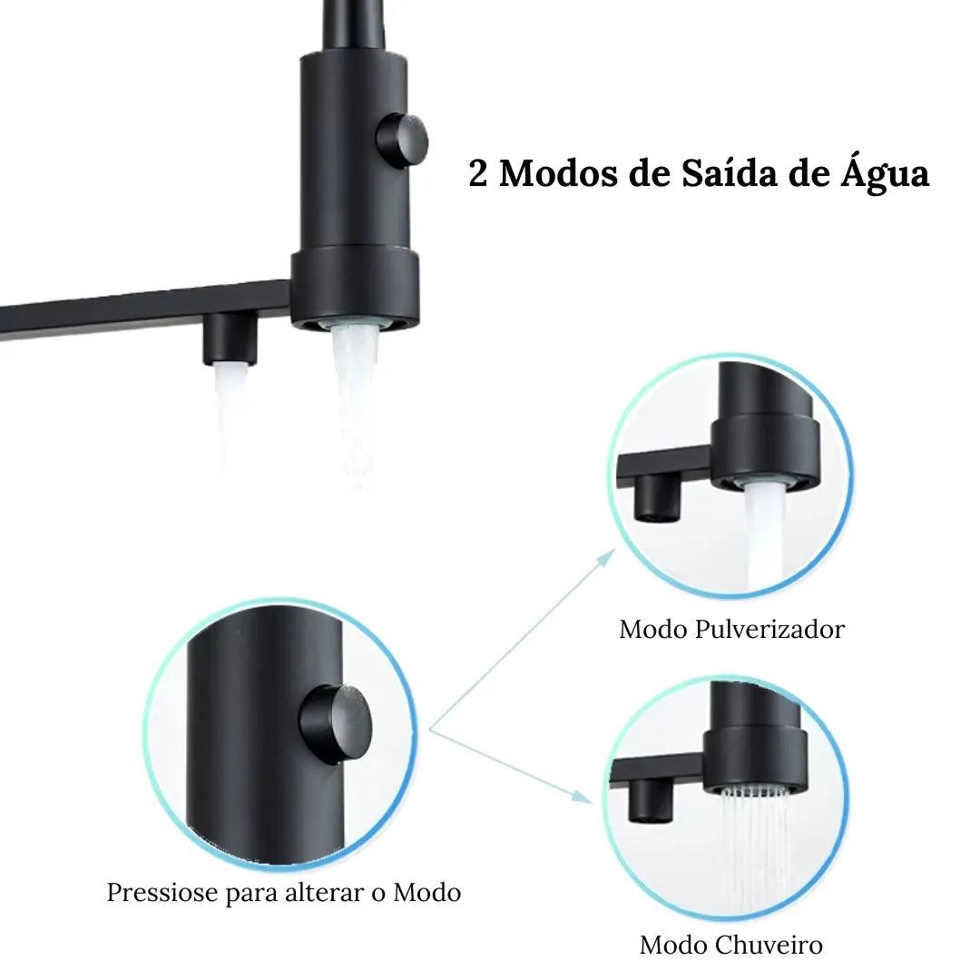 Torneira de Cozinha Gourmet Monocomando Com Filtro - ForhouseS